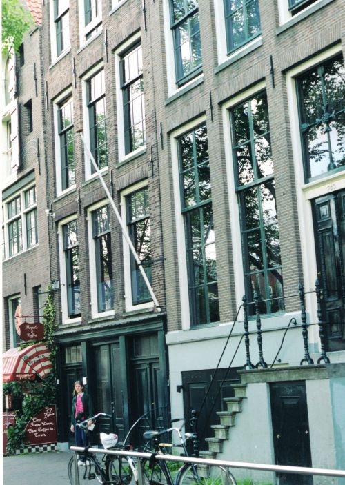 anne frank house Amsterdam in 2003